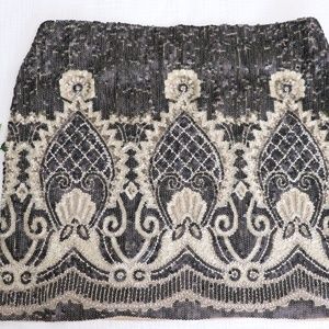 Beaded Mini Skirt